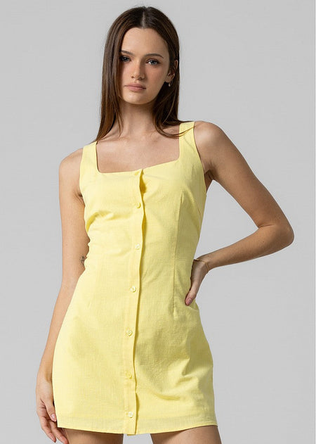 Paige Dress- Yellow