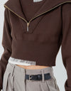 Ava Sweater- Brown