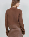 Cuffing Season Sweater- Brown
