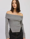 Winona Top- Grey
