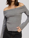 Winona Top- Grey