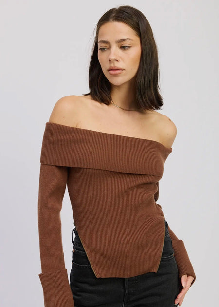 Winona Top- Brown