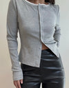 Jackie Cardigan- Grey