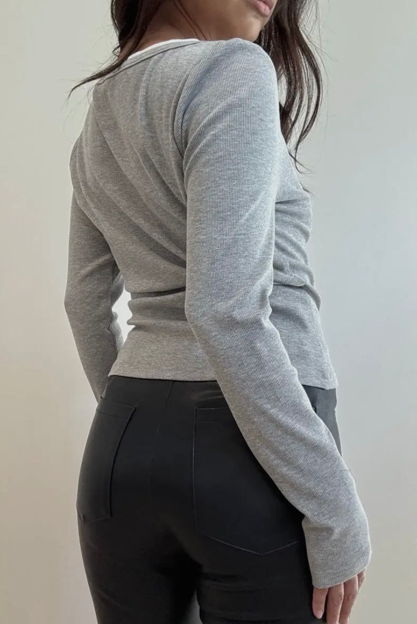 Jackie Cardigan- Grey