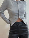 Jackie Cardigan- Grey