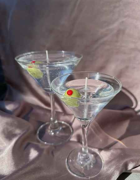 Dirty Martini Candle 2