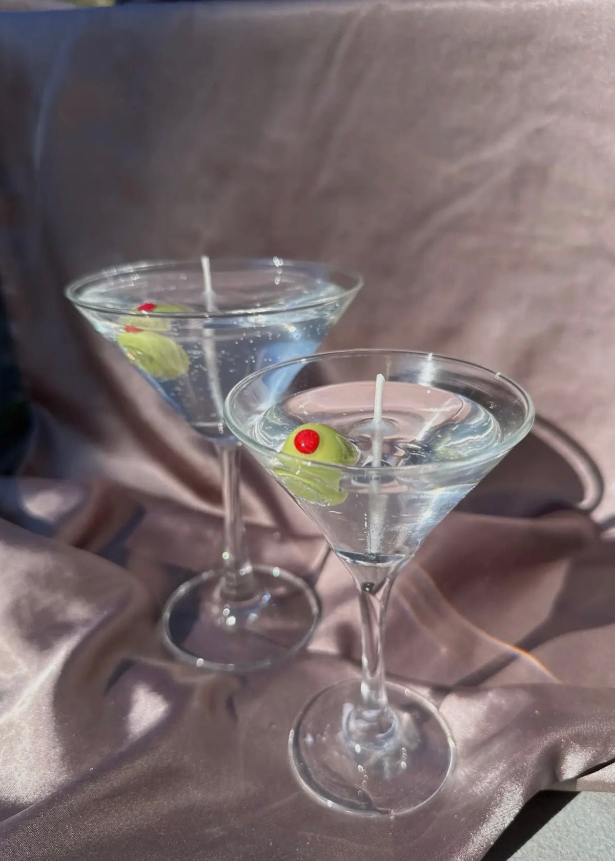 Dirty Martini Candle 2