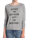 Ditched the Boyfriend Sweatshirt - hokiis