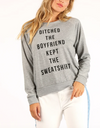 Ditched the Boyfriend Sweatshirt - hokiis