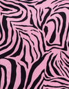 Blushed Zebra Crop Top - hokiis