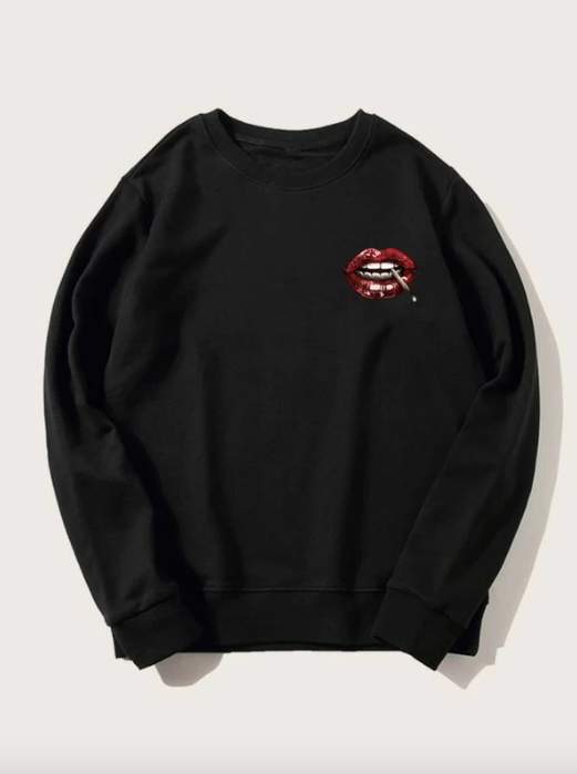 Smoker Graphic Sweater - hokiis