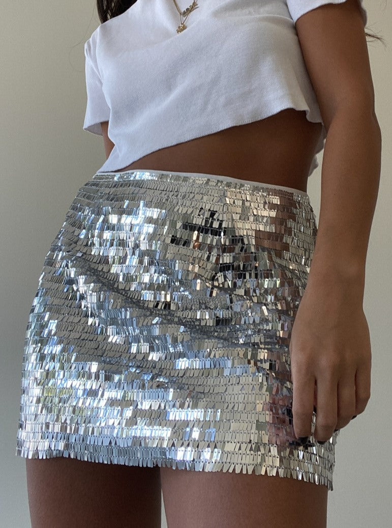 Mirrorball Skirt