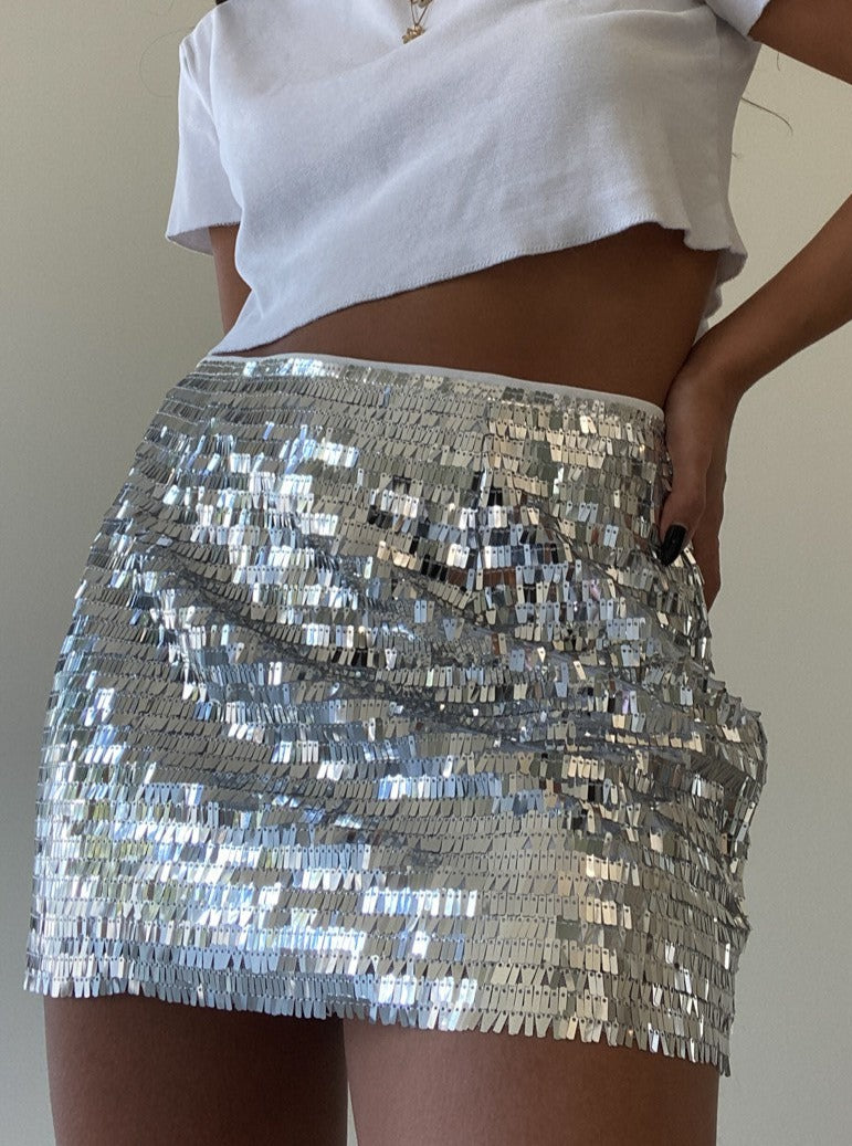 Mirrorball Skirt